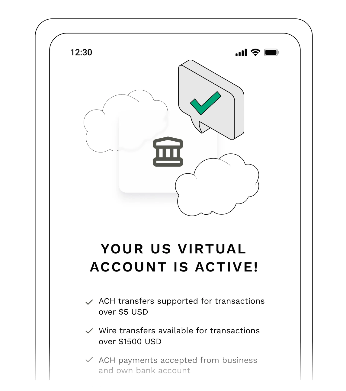 Cuenta virtual activa
